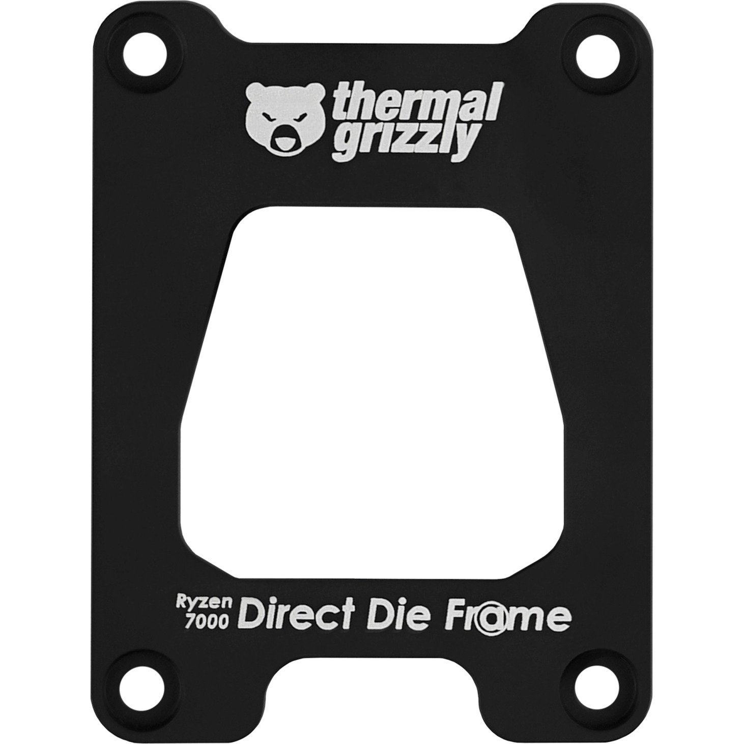 Thermal Grizzly AMD Ryzen 7000 V2 Direct Die Frame Negro