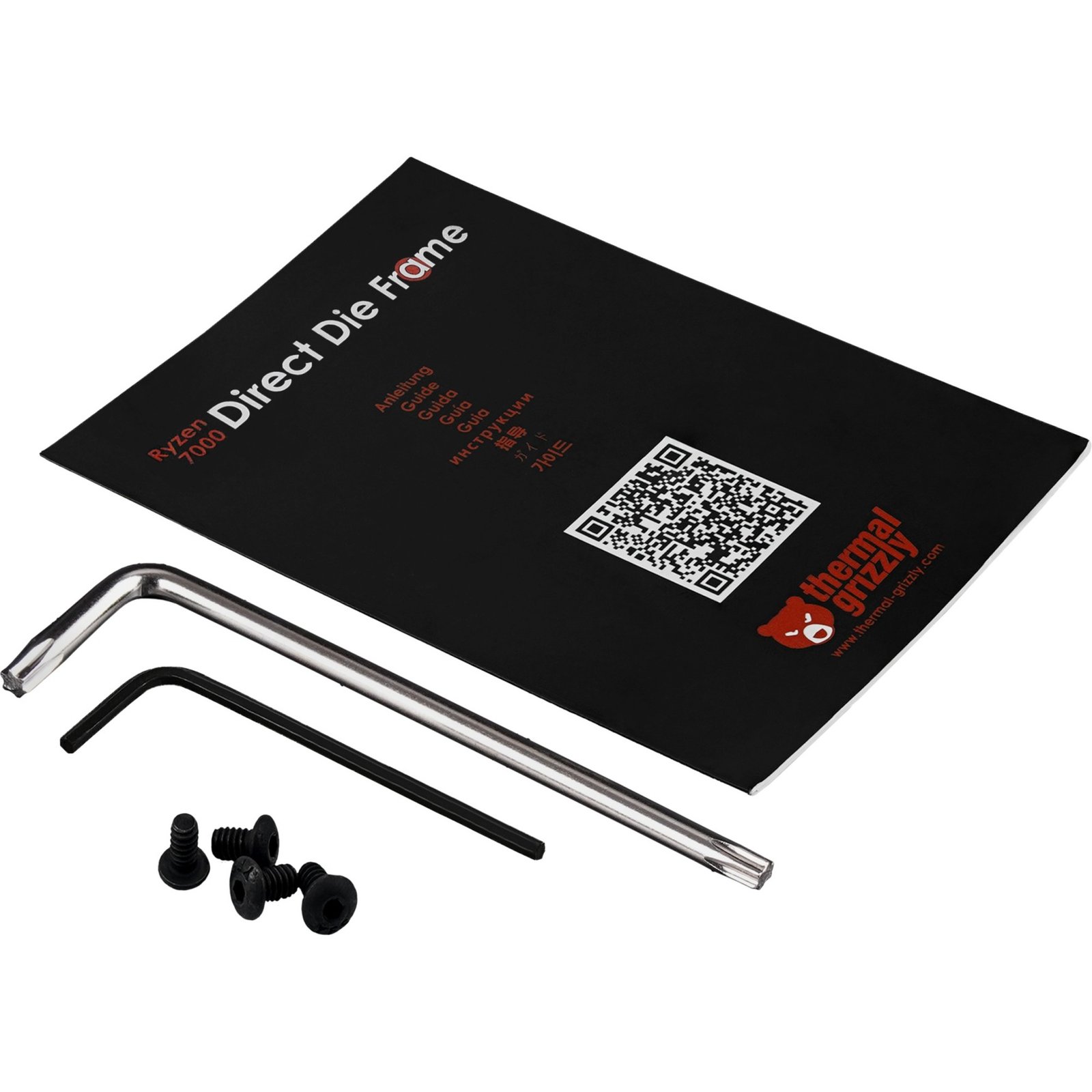 Thermal Grizzly AMD Ryzen 7000 V2 Direct Die Frame Negro - Imagen 5