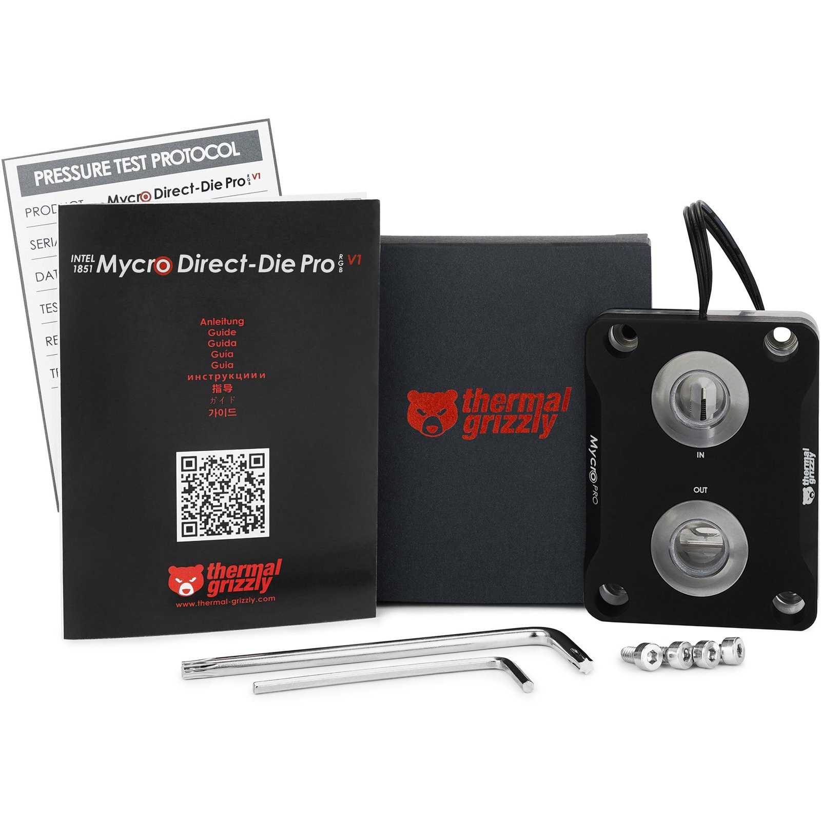 Thermal Grizzly Intel 1851 Mycro Direct-Die Pro RGB V1 Negro - Imagen 4