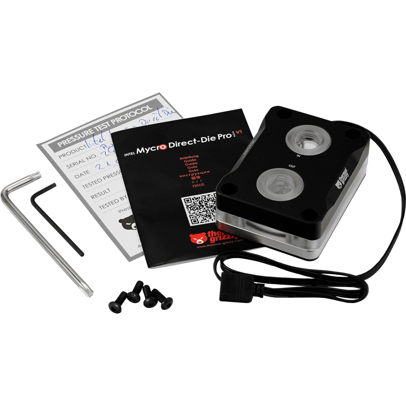 Thermal Grizzly Intel Mycro Direct-Die Pro RGB Negro - Imagen 4