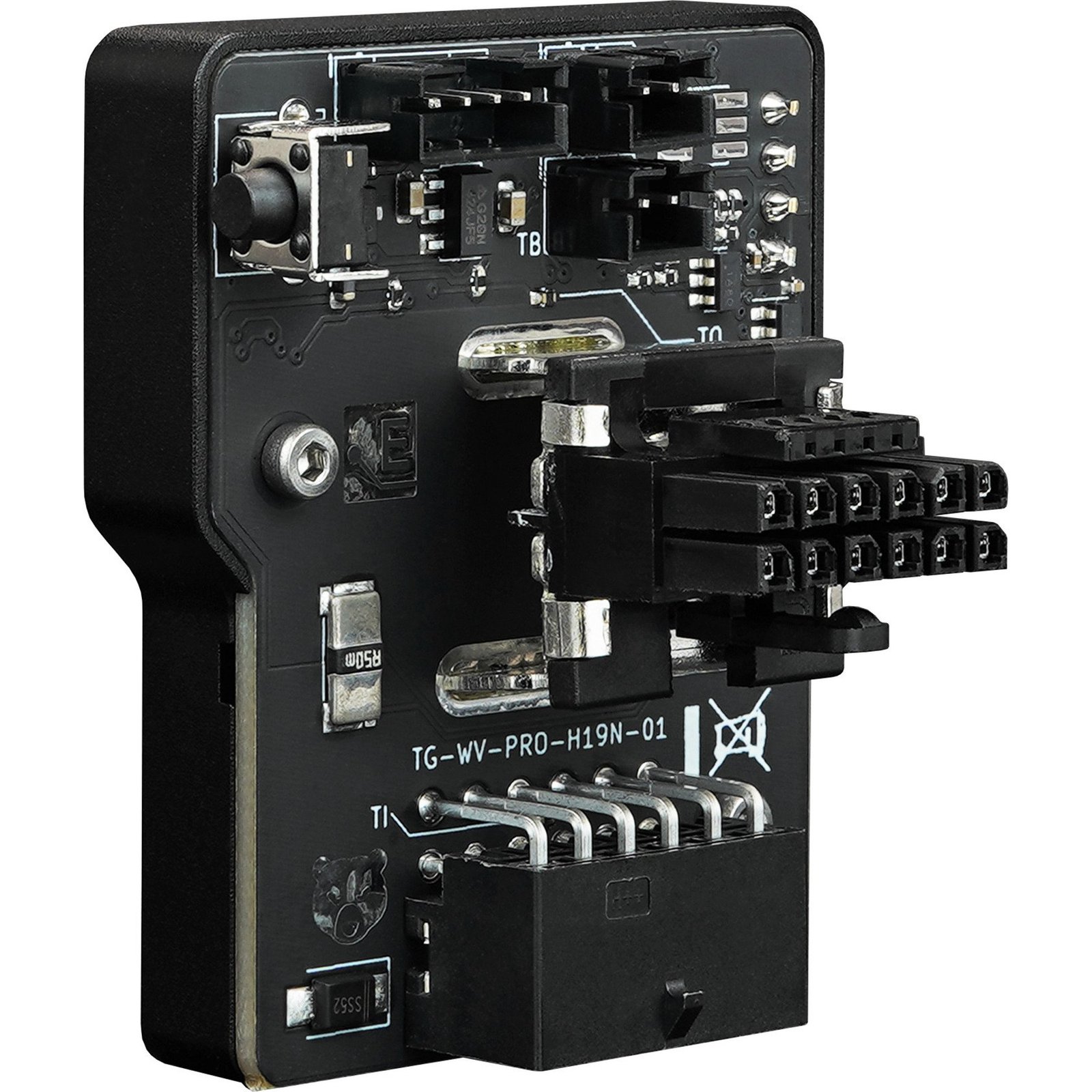 Thermal Grizzly WireView Pro GPU 1x12VHPWR 90° Negro - Imagen 4