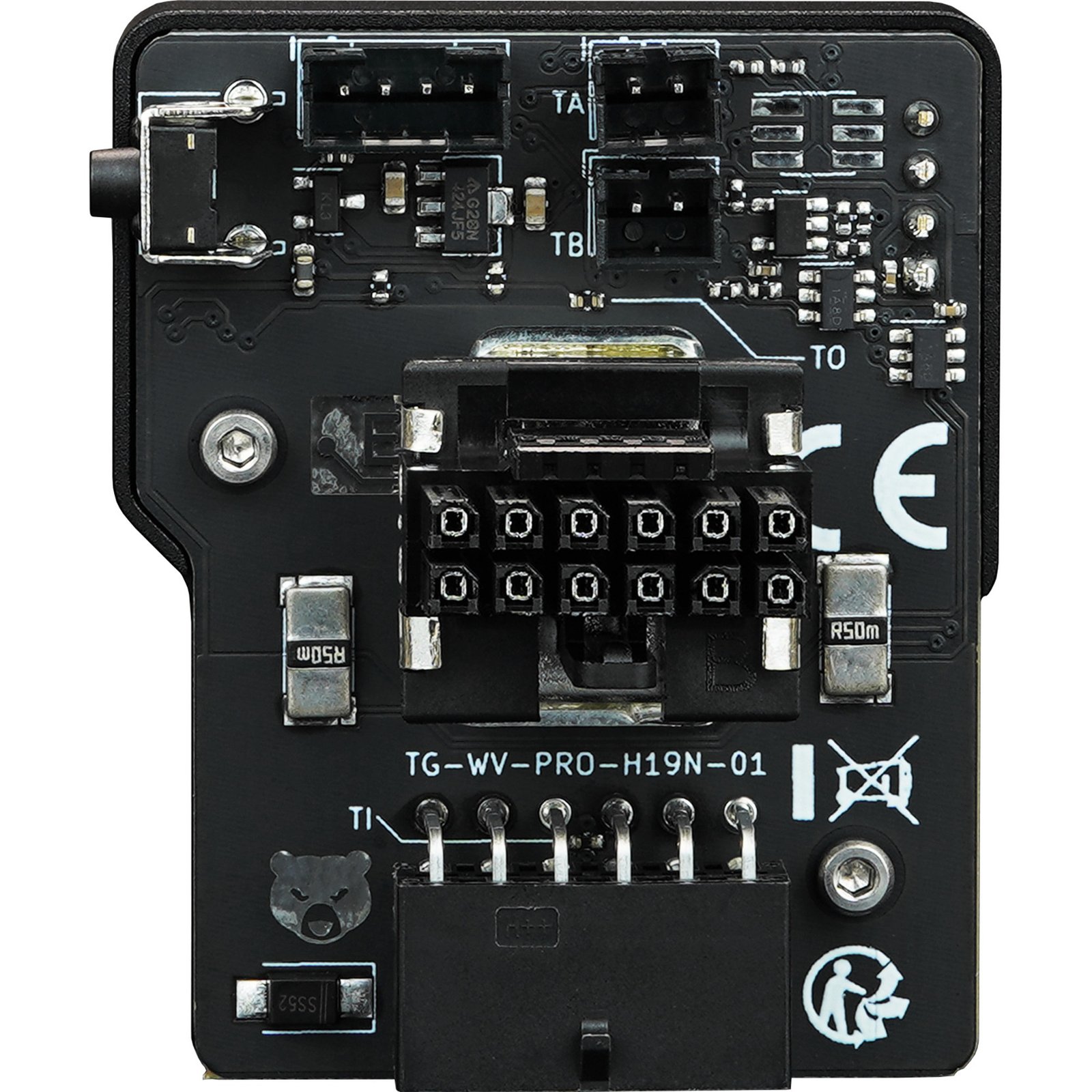 Thermal Grizzly WireView Pro GPU 1x12VHPWR 90° Negro - Imagen 5