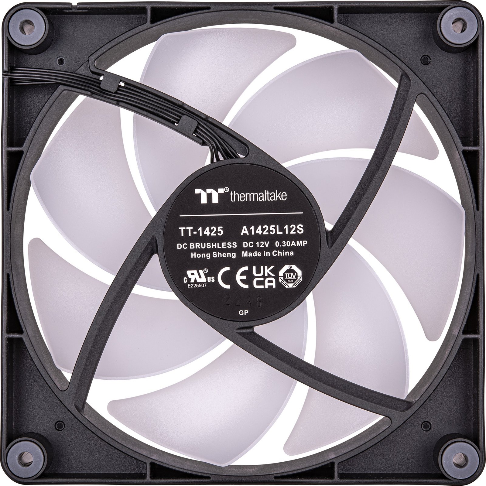 Thermaltake CT120 ARGB Sync PC Cooling Fan Negro - Imagen 4