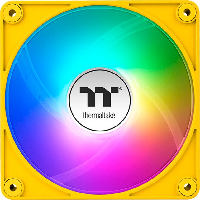 Thermaltake CT120 EX ARGB Sync PC Cooling Fan Bumblebee Amarillo - Imagen 3
