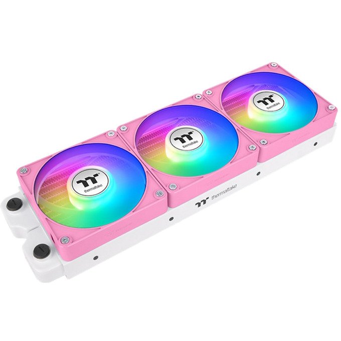 Thermaltake CT120 EX Reverse ARGB Sync PC Cooling Fan Pink Rosa