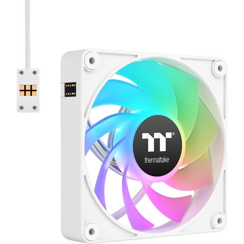 Thermaltake CT120 EX Reverse ARGB Sync PC Cooling Fan Blanco - Imagen 2