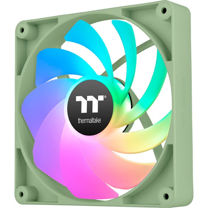 Thermaltake CT120 Reverse ARGB Sync PC Cooling Fan Matcha Green - Imagen 3