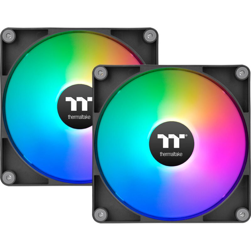 Thermaltake CT120 Reverse ARGB Sync PC Cooling Fan Negro