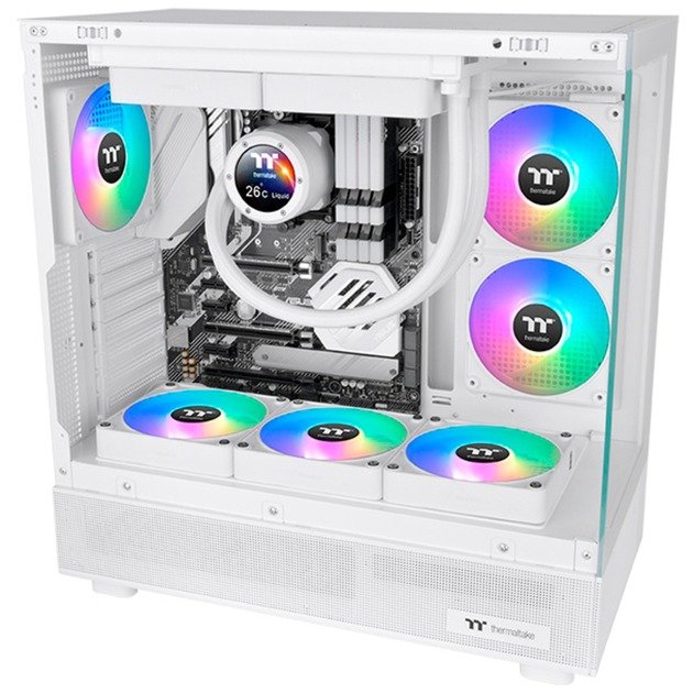 Thermaltake CT140 EX Reverse ARGB Sync PC Cooling Fan Blanco - Imagen 5