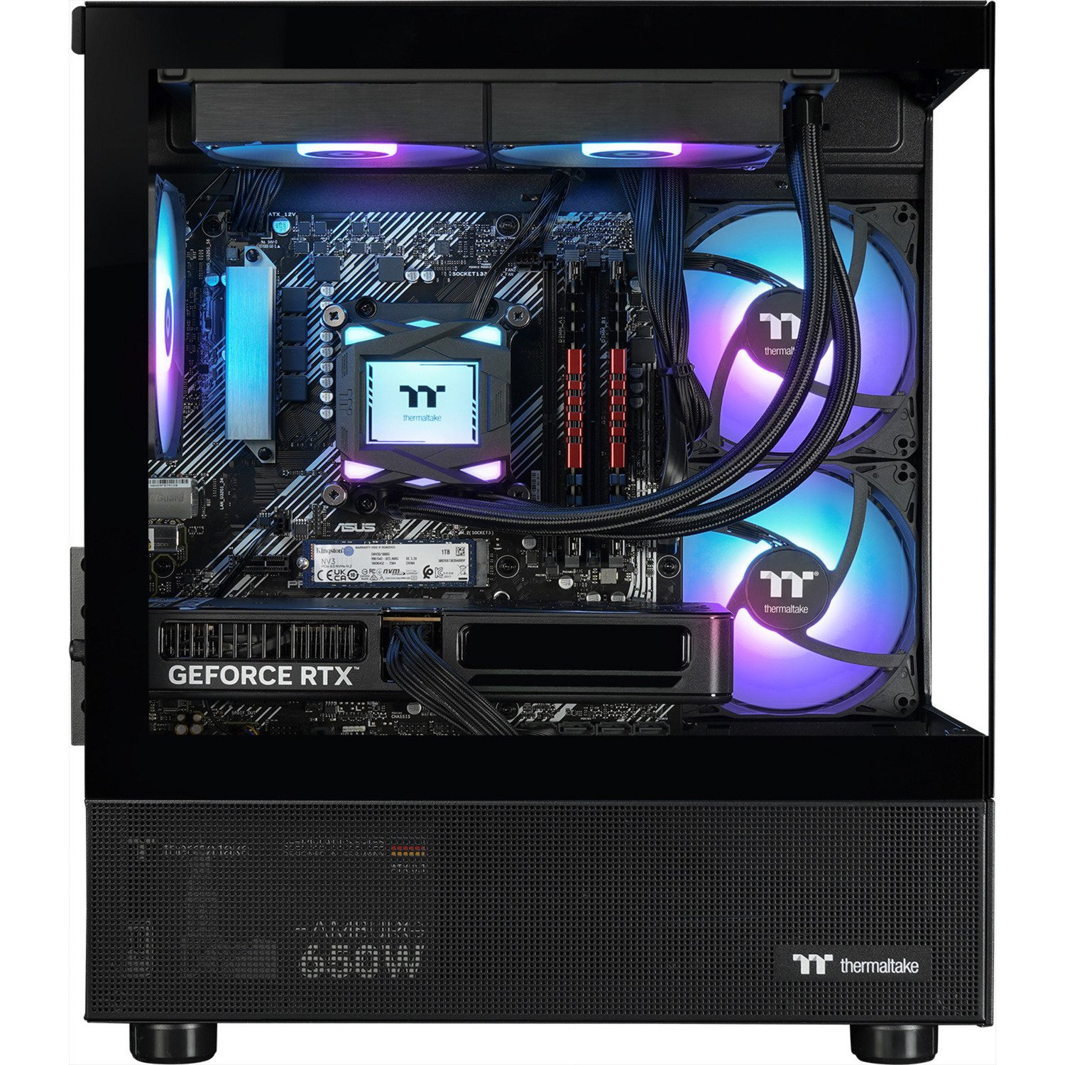Thermaltake FTW V170A 5060Ti Black Negro, 1 TB 32 GB - Imagen 4