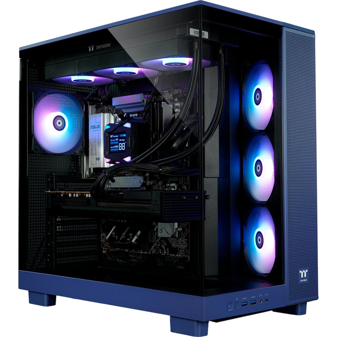 Thermaltake FTW V380XL 9070XT Morado, 1 TB 32 GB