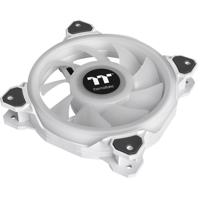 Thermaltake Riing Quad 12 RGB Radiator Fan TT Premium Edition Single Fan Pack - White Blanco - Imagen 2
