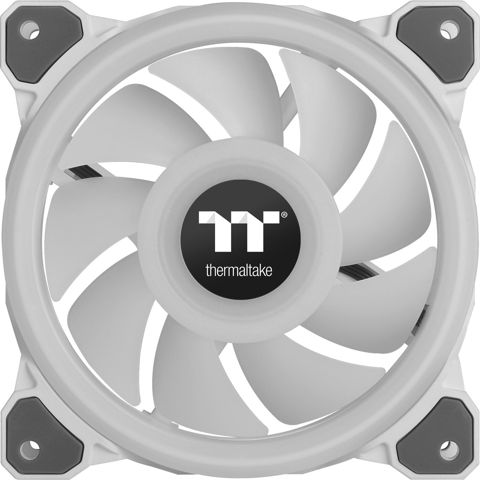 Thermaltake Riing Quad 12 RGB Radiator Fan TT Premium Edition Single Fan Pack - White Blanco - Imagen 3