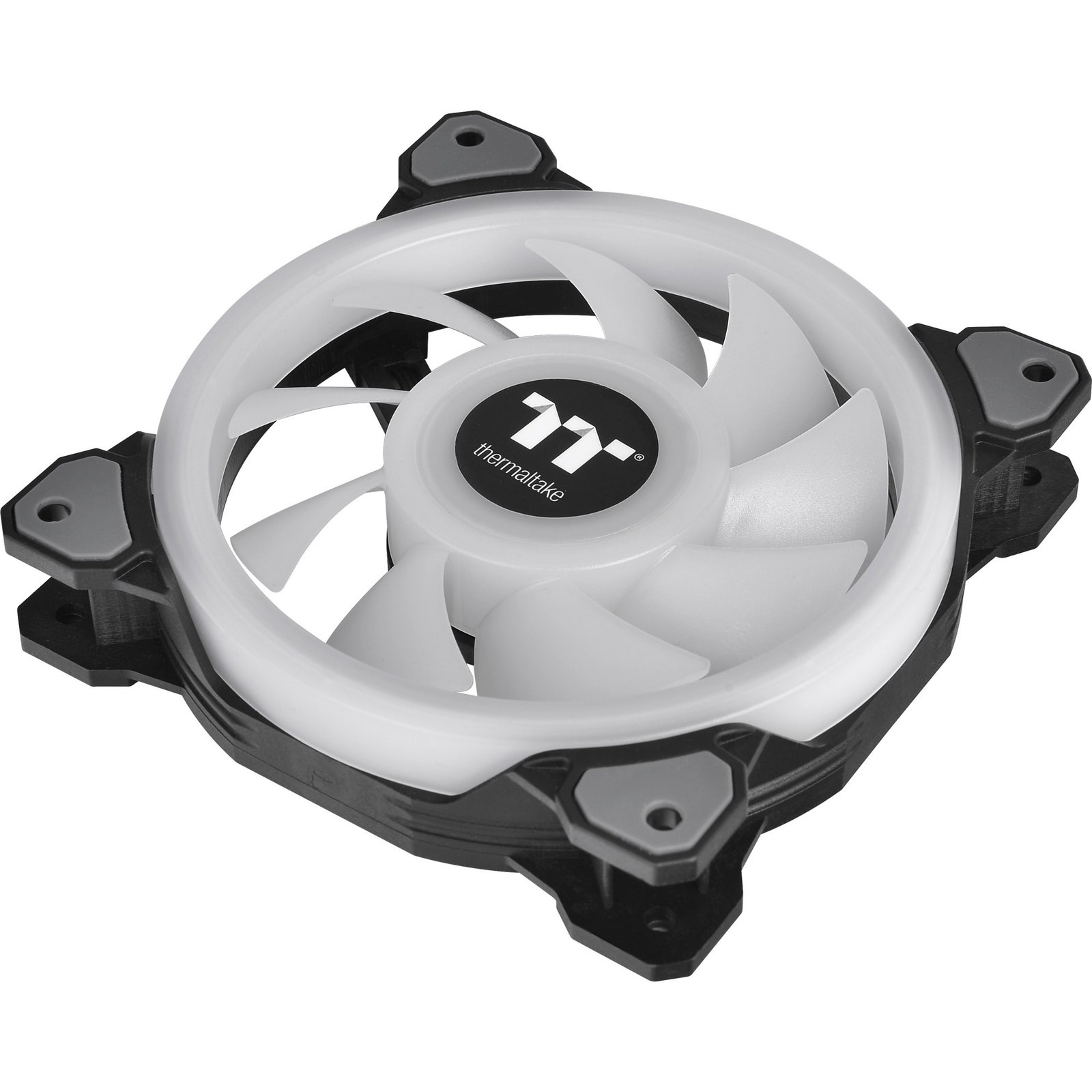 Thermaltake Riing Quad 14 RGB Radiator Fan TT Premium Edition Single Fan Pack Negro - Imagen 2