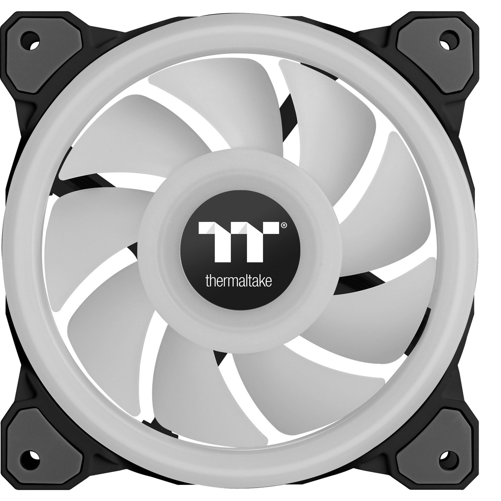 Thermaltake Riing Quad 14 RGB Radiator Fan TT Premium Edition Single Fan Pack Negro - Imagen 3