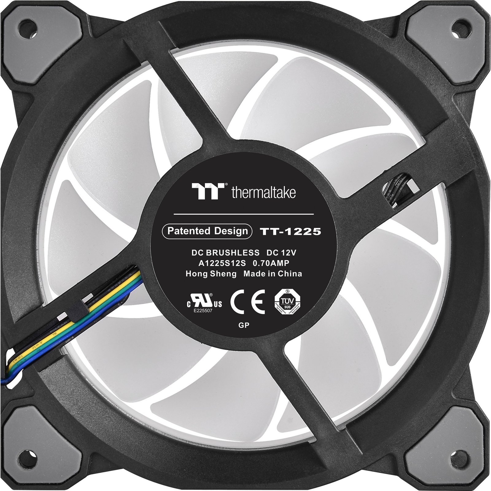 Thermaltake Riing Quad 14 RGB Radiator Fan TT Premium Edition Single Fan Pack Negro - Imagen 4