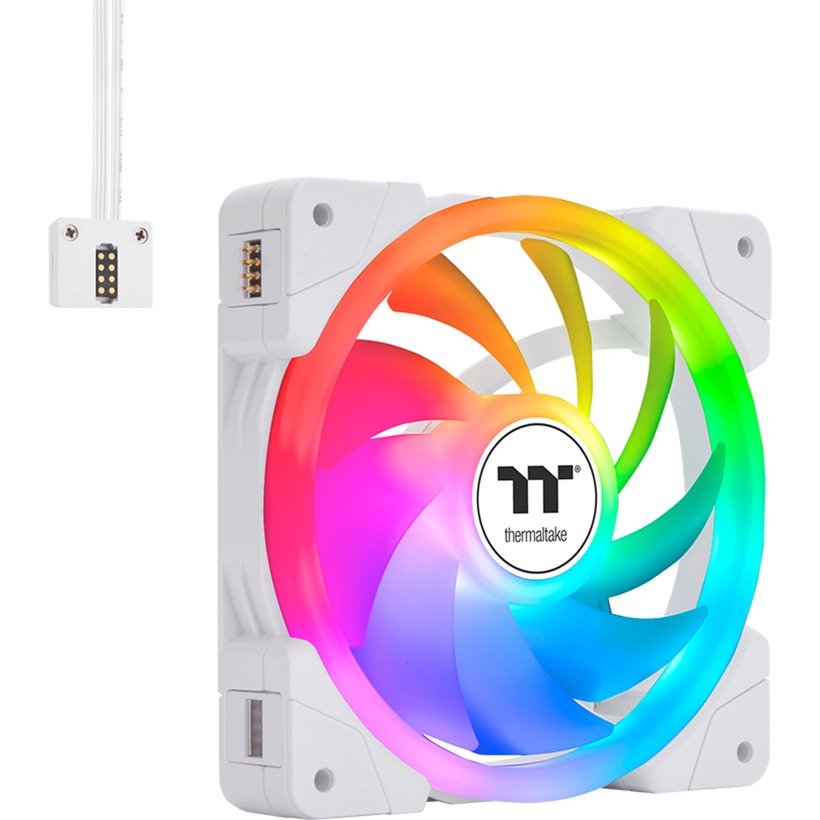 Thermaltake SWAFAN EX12 ARGB Sync PC Cooling Fan White TT Premium Edition Blanco - Imagen 3