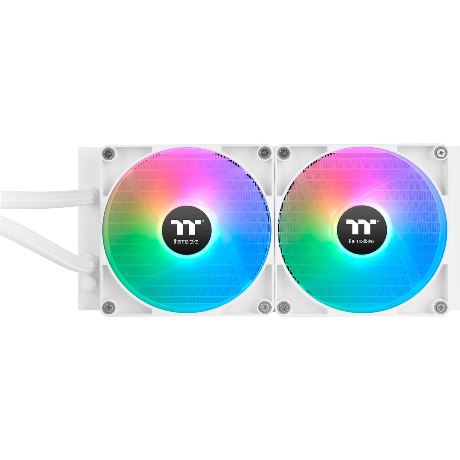 Thermaltake TH280 V2 Ultra ARGB Sync AIO Liquid Cooler Snow Edition Blanco - Imagen 2