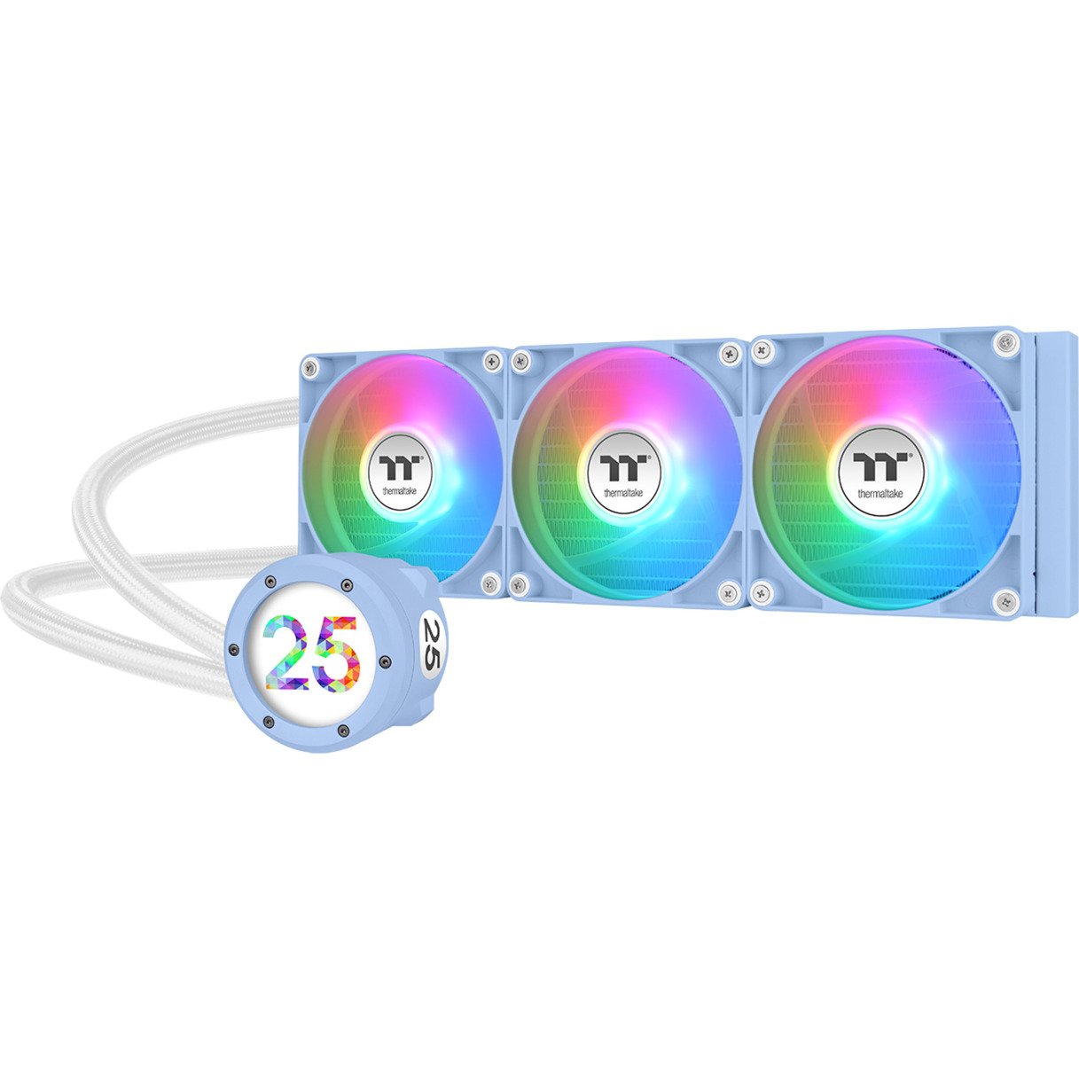 Thermaltake TH360 V2 Ultra ARGB Sync AIO Liquid Cooler Hydrangea Blue - Imagen 2
