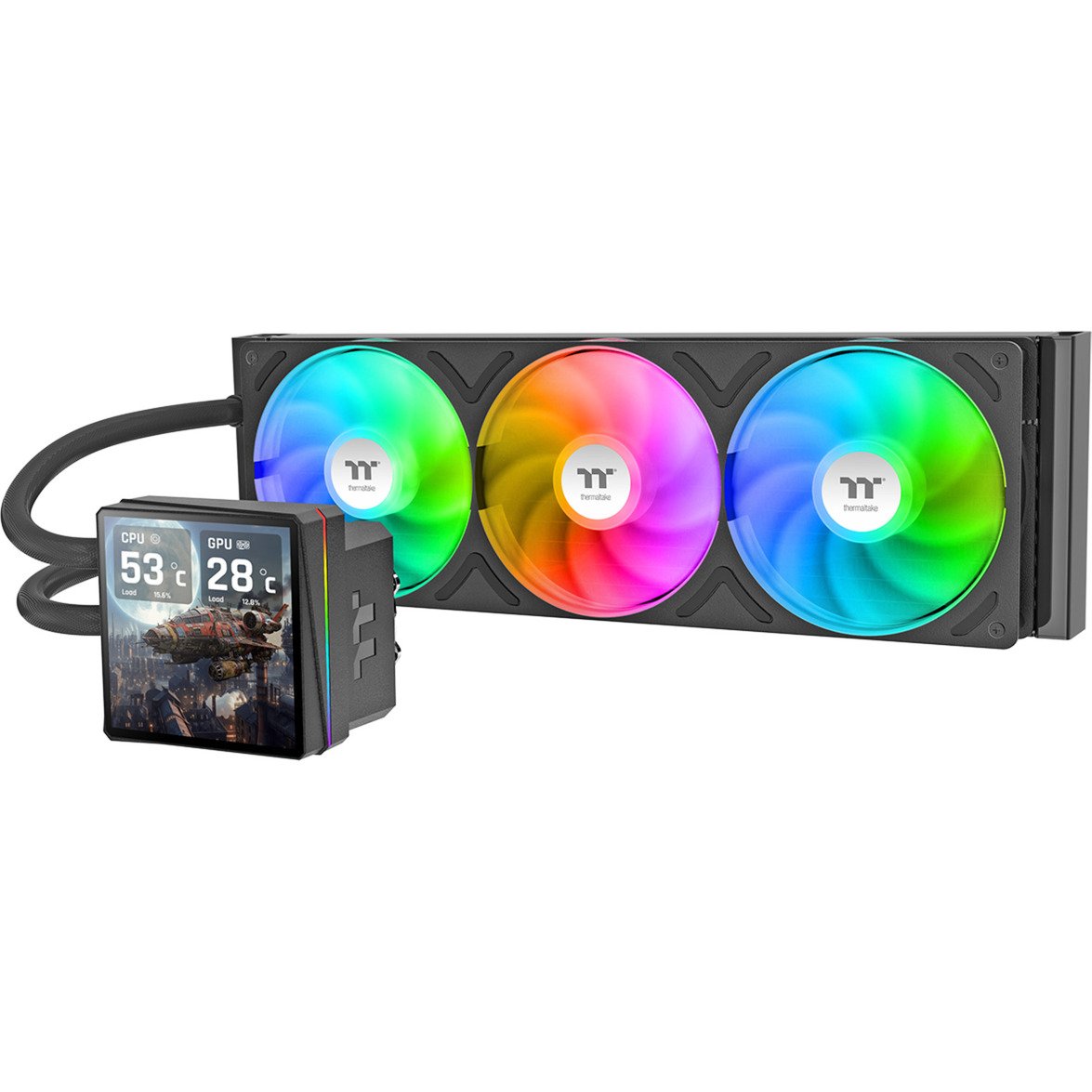 Thermaltake TH360 V3 Ultra ARGB Sync Negro - Imagen 2