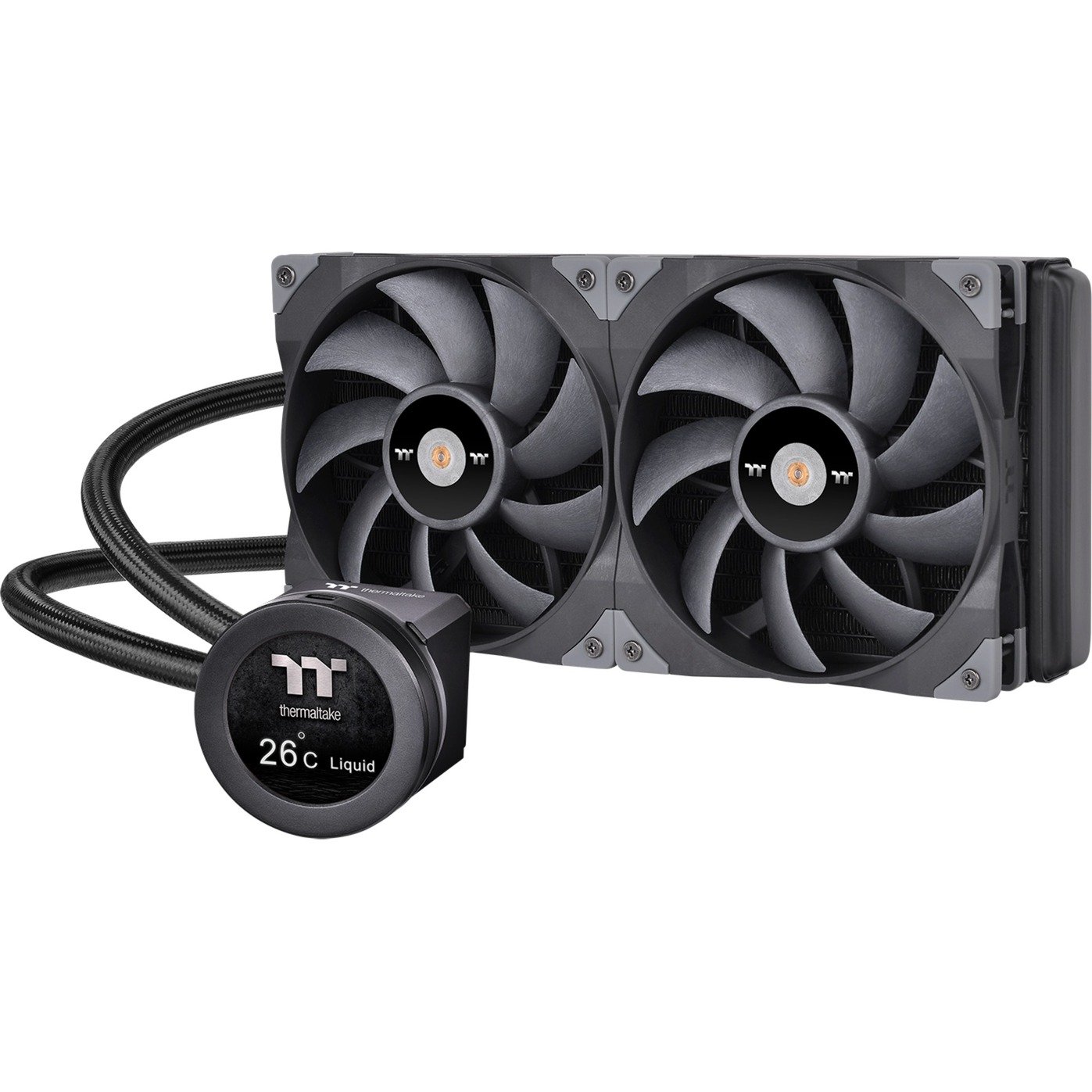 Thermaltake TOUGHLIQUID Ultra 280 AIO Liquid Cooler 280mm Negro - Imagen 2