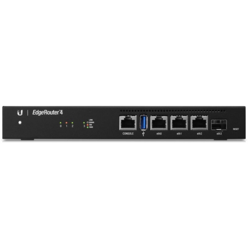 Ubiquiti EdgeRouter 4 GE/GE/04 Negro