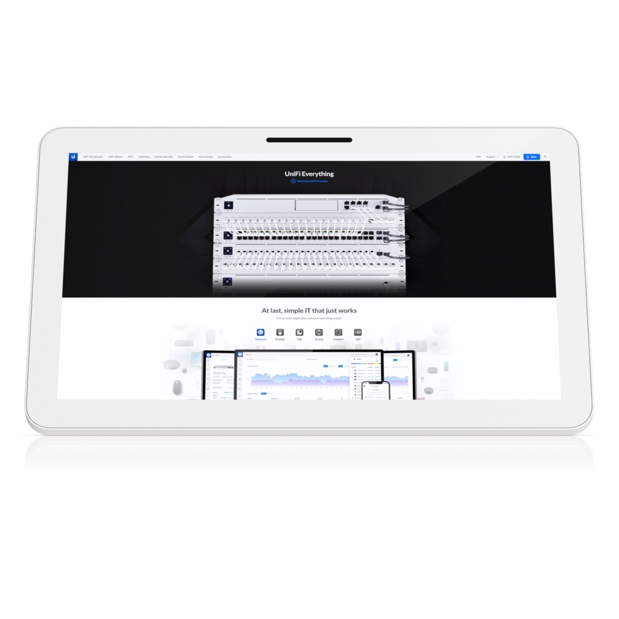 Ubiquiti UniFi Connect Display Blanco - Imagen 2
