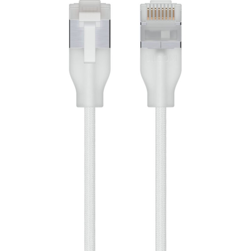 Ubiquiti UniFi Etherlighting Cat.6a Premium-Patchkabel Blanco
