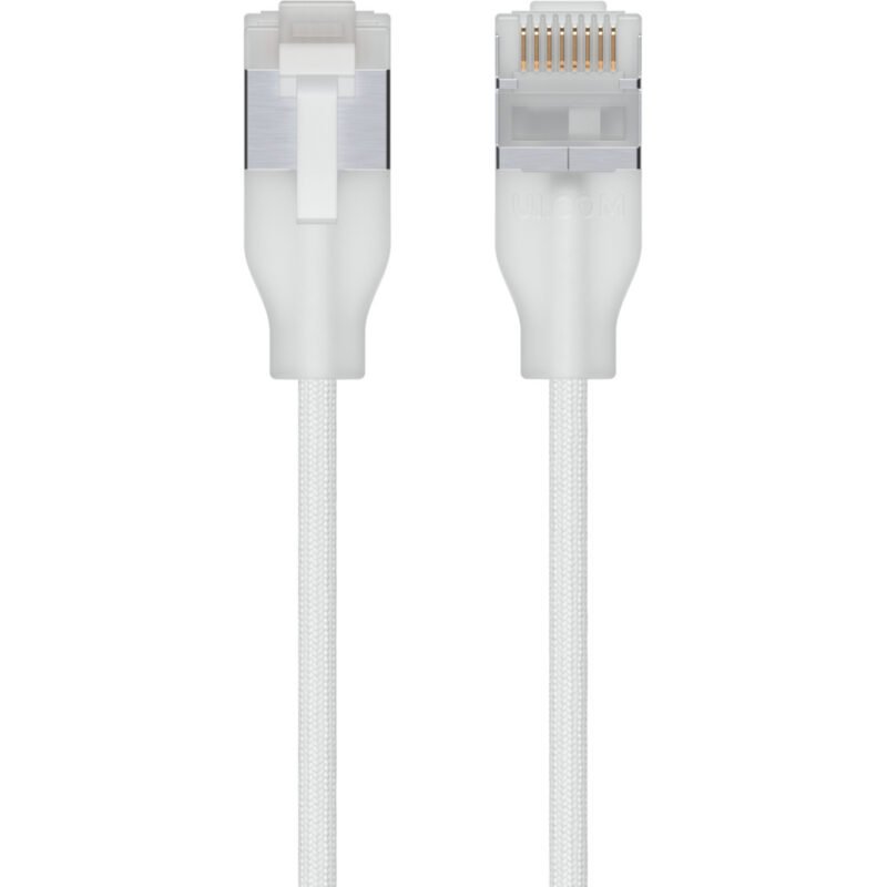 Ubiquiti UniFi Etherlighting Cat.6a Premium-Patchkabel Blanco