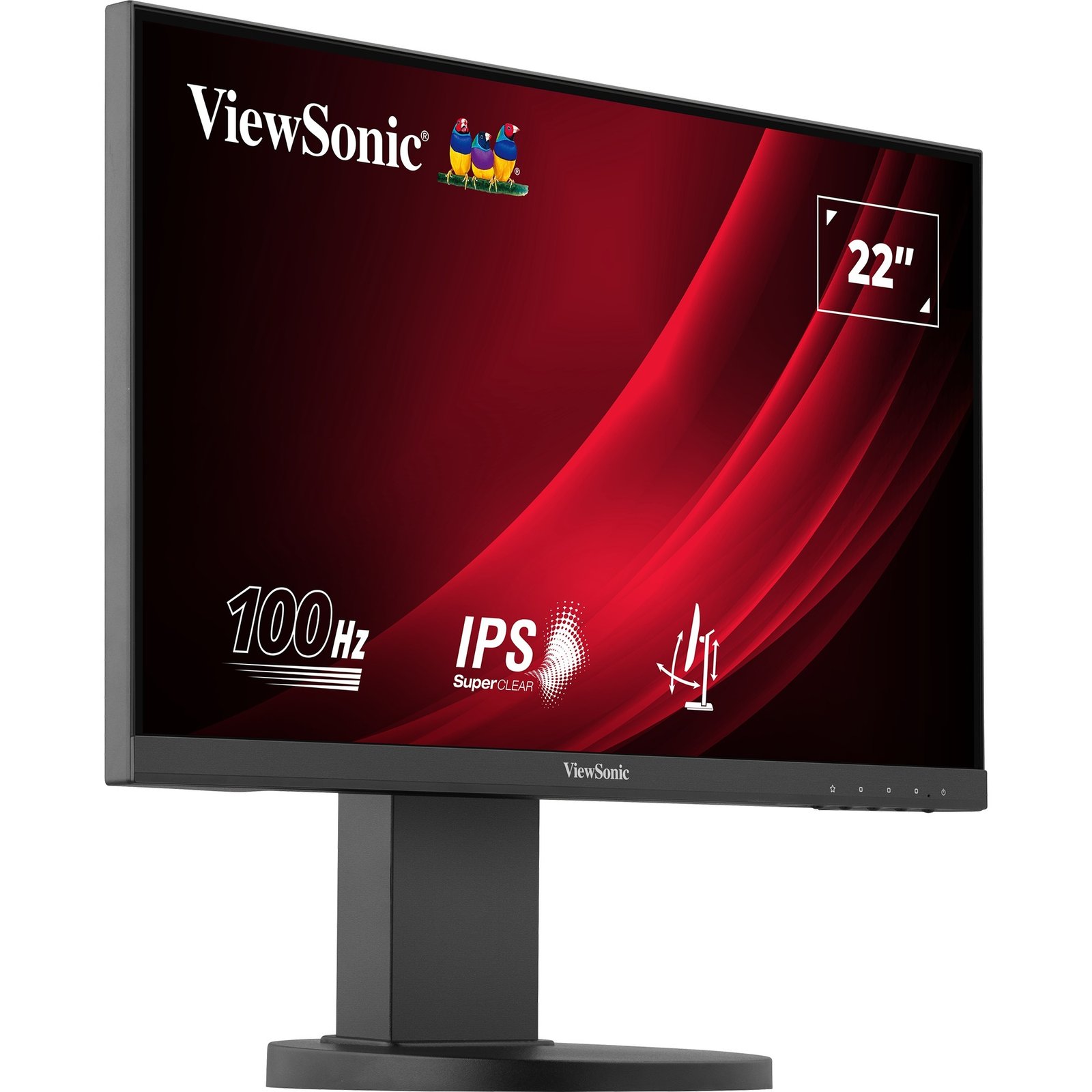 ViewSonic VG2208A Negro - Imagen 2