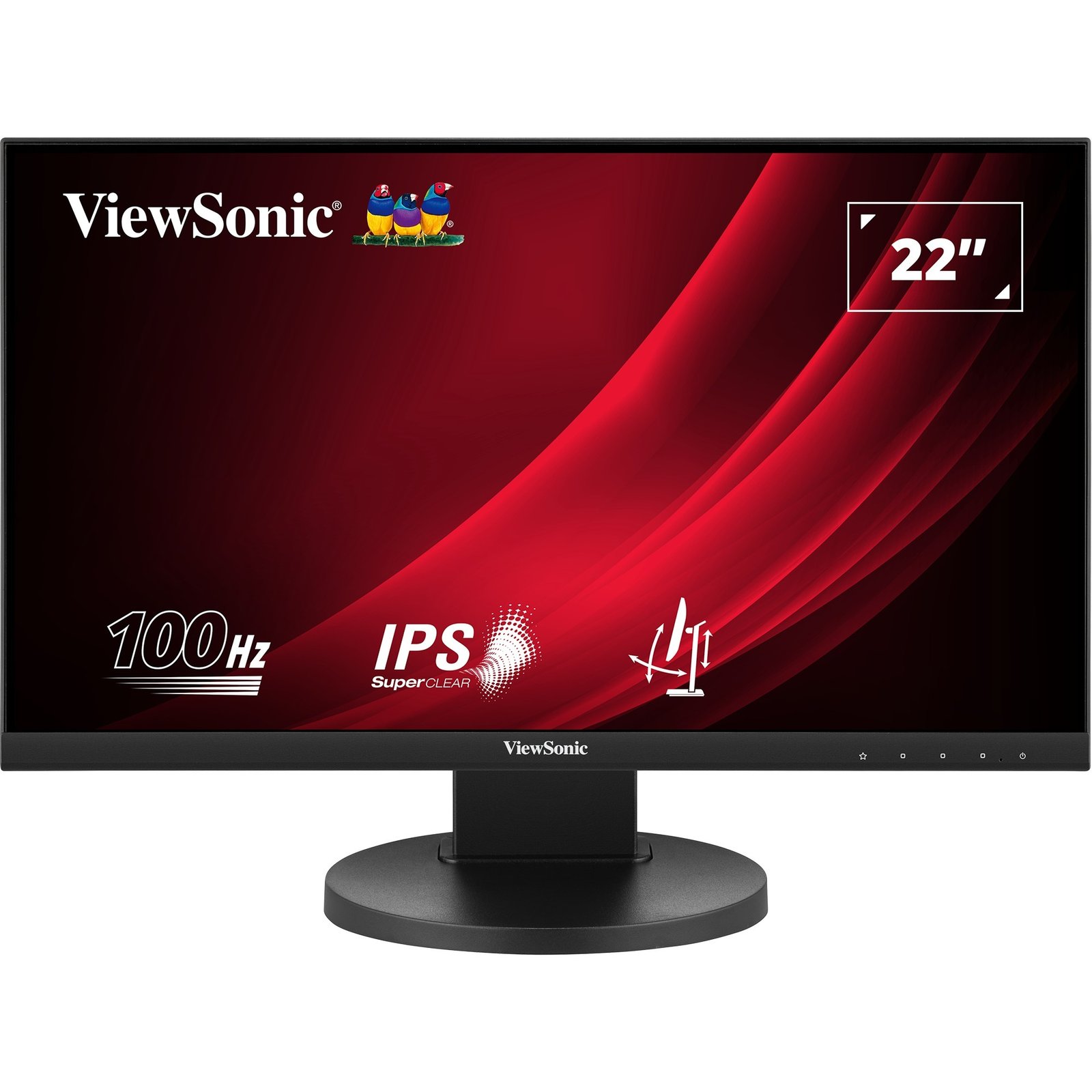 ViewSonic VG2208A Negro - Imagen 3