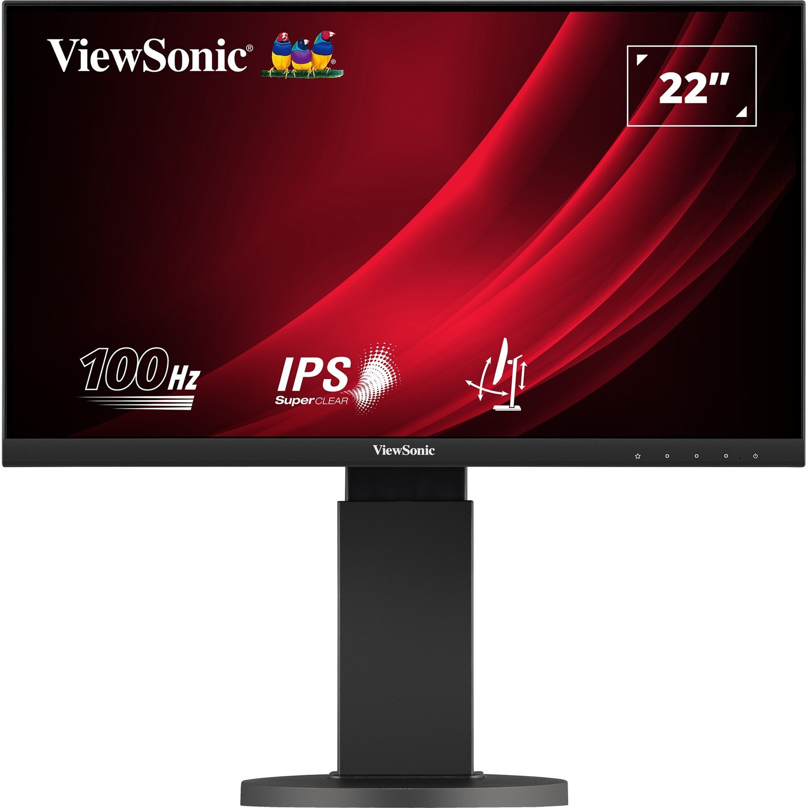 ViewSonic VG2208A Negro - Imagen 4