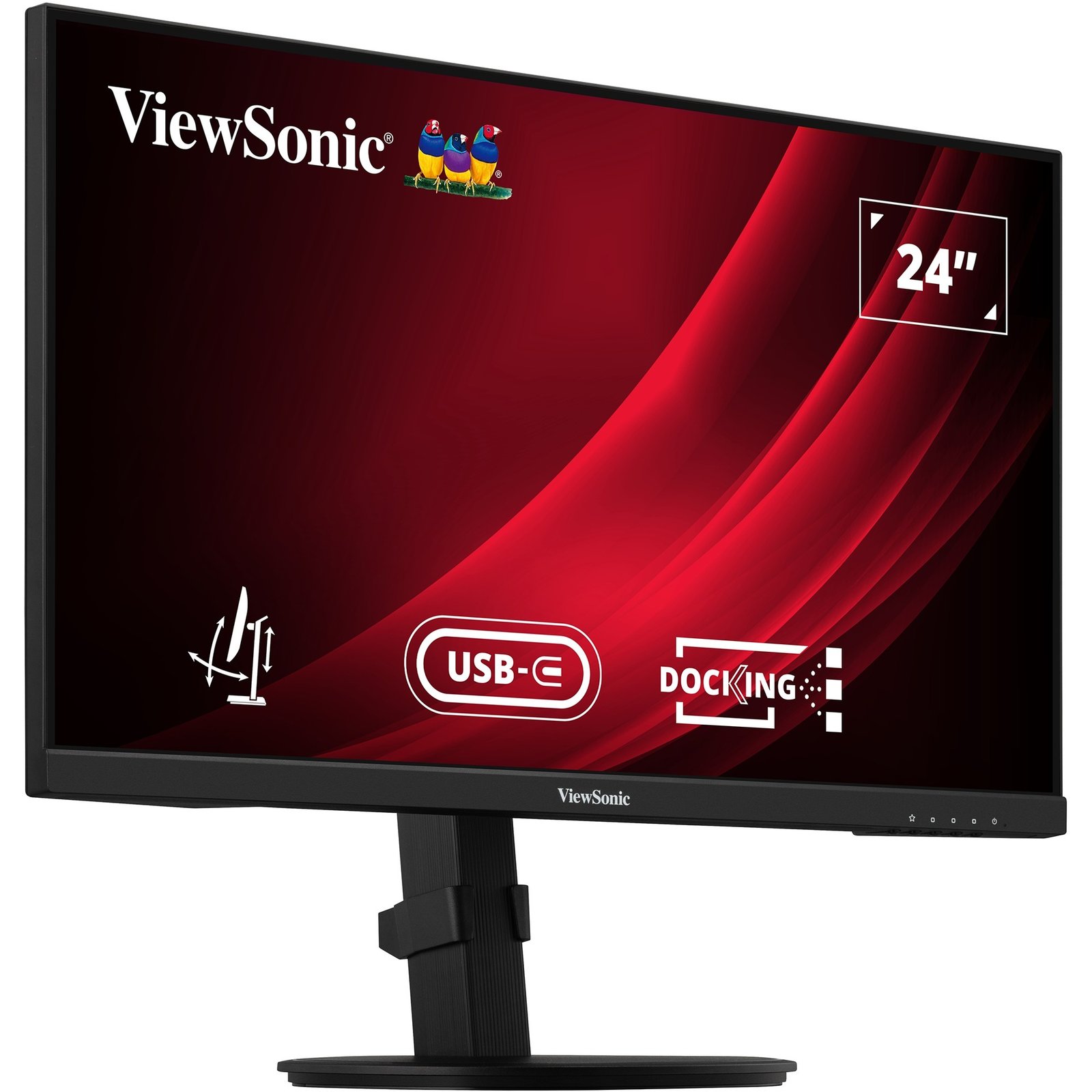 ViewSonic VG2409U-2 Negro - Imagen 2