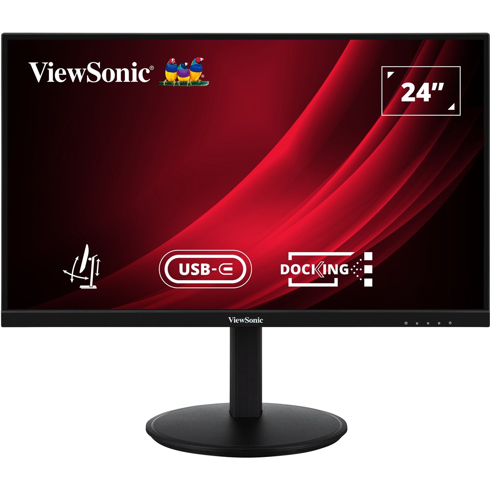 ViewSonic VG2409U-2 Negro - Imagen 3