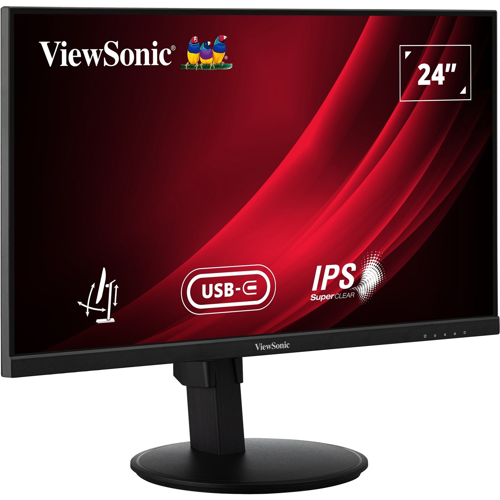ViewSonic VG2409-MHDU-2 Negro
