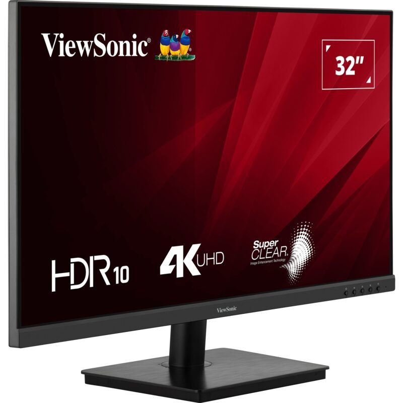 ViewSonic VA3208-4K-HD Negro