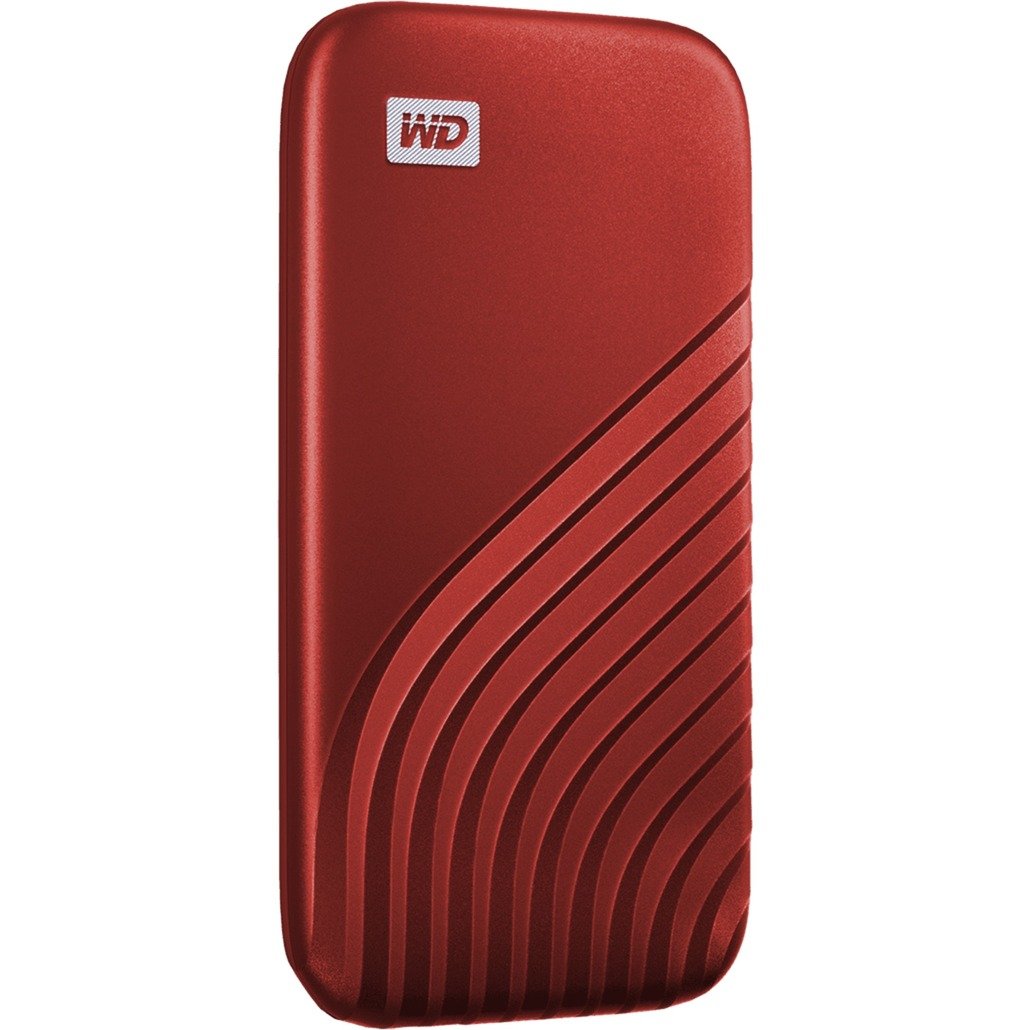 WD My Passport SSD Rojo, 1 TB 10 GB