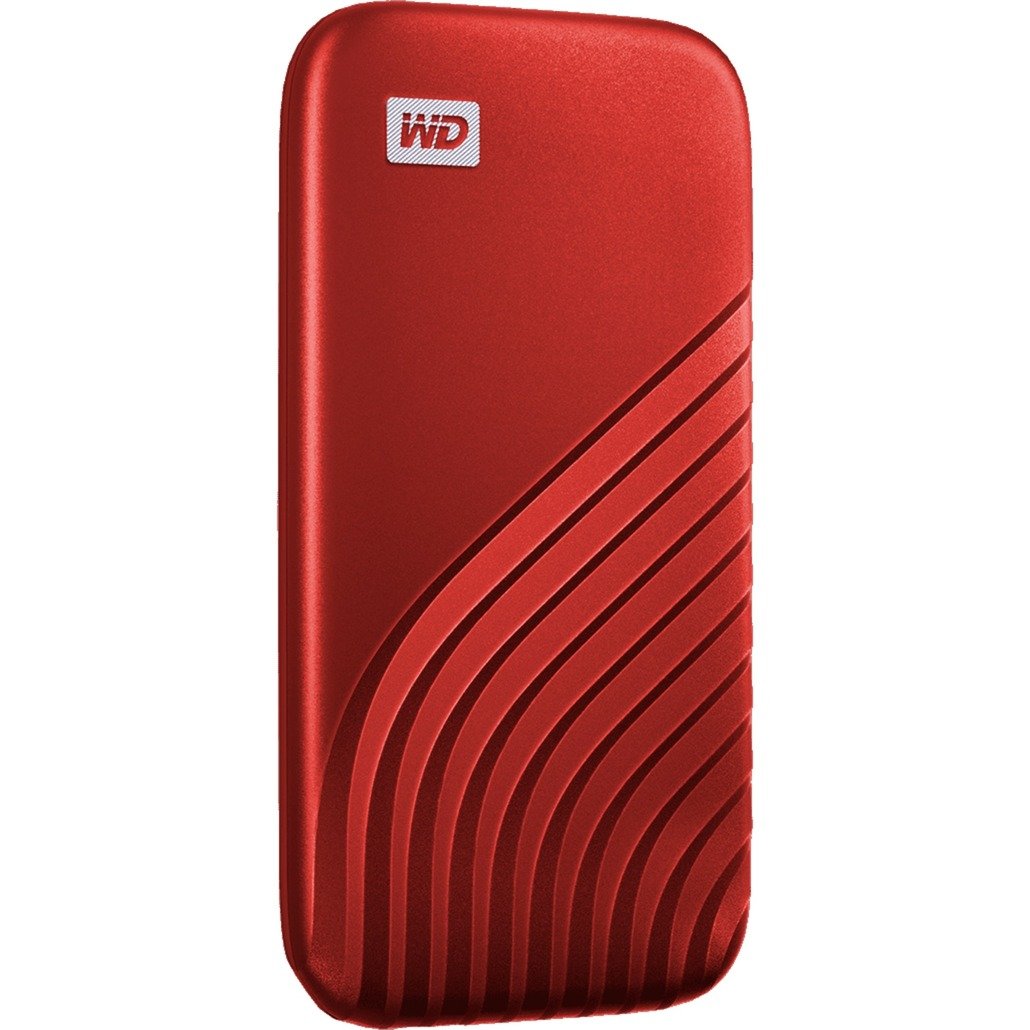 WD My Passport SSD Rojo, 2 TB 10 GB