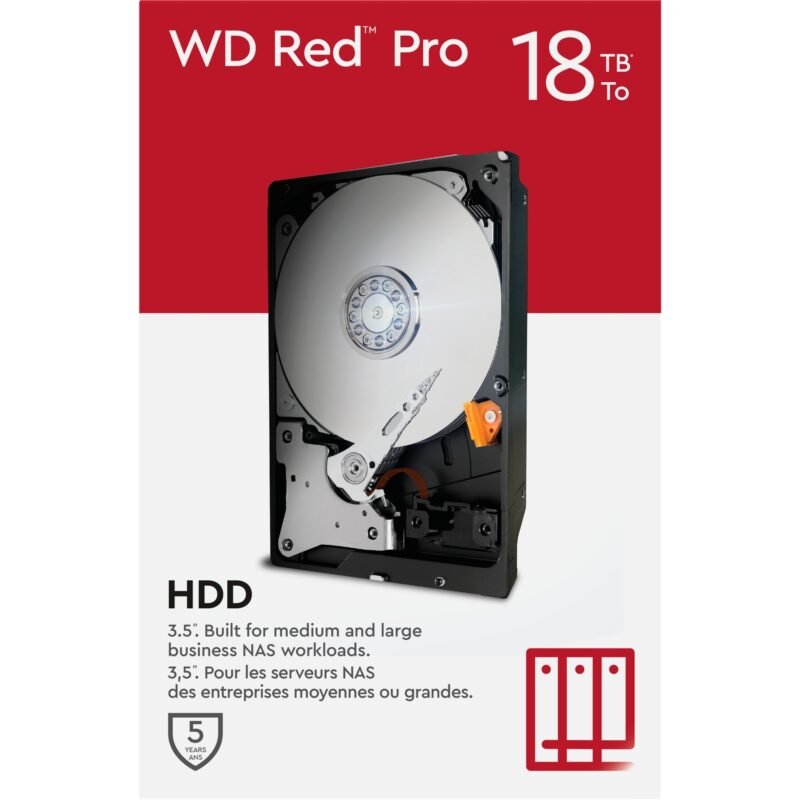 WD Red Pro, 18 TB 6 GB