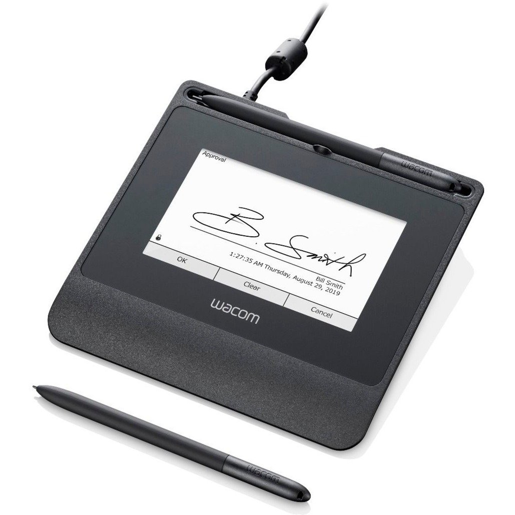 Wacom 5-inch color Signature Pad STU-540 Negro - Imagen 3