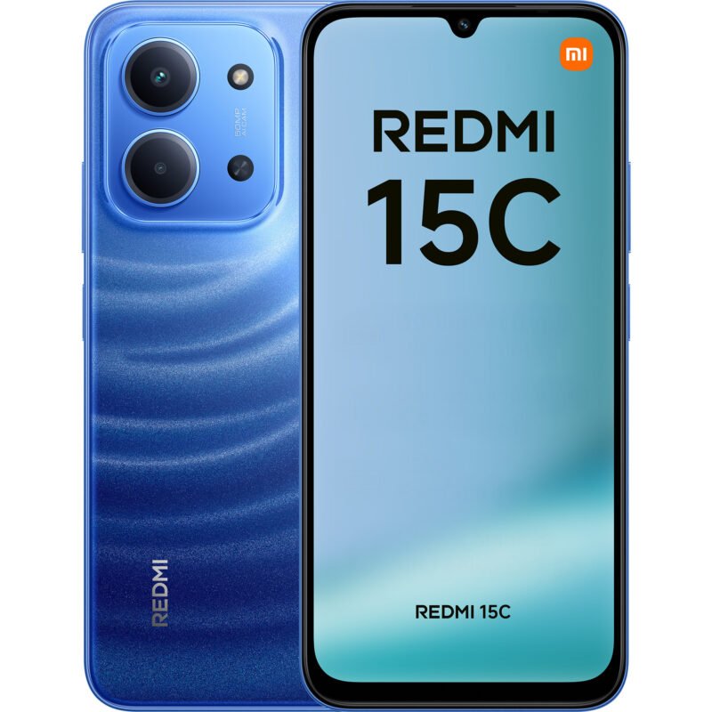 Xiaomi Redmi 15C Azul, 128 GB 4 GB