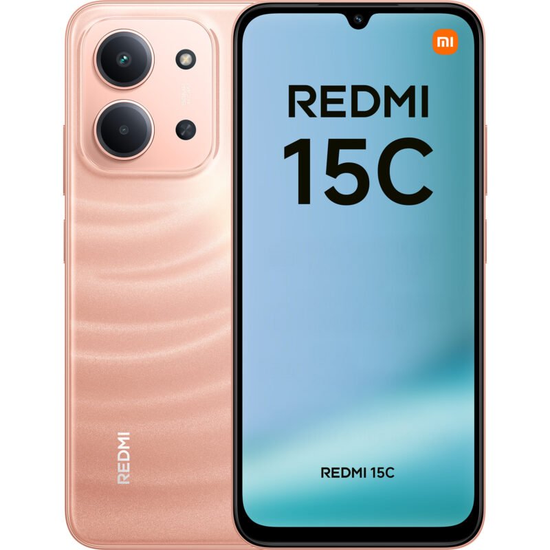 Xiaomi Redmi 15C Naranja, 128 GB 4 GB