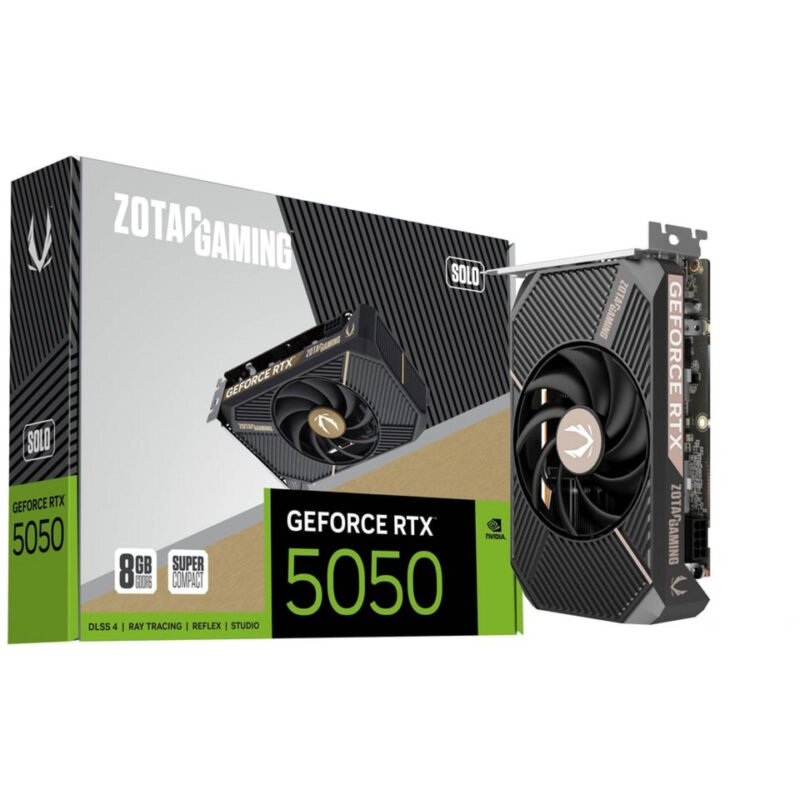 ZOTAC GeForce RTX 5050 SOLO, 8 GB