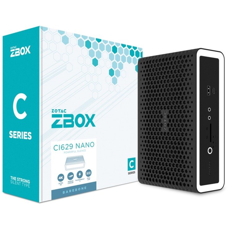 ZOTAC ZBOX CI629 nano Negro