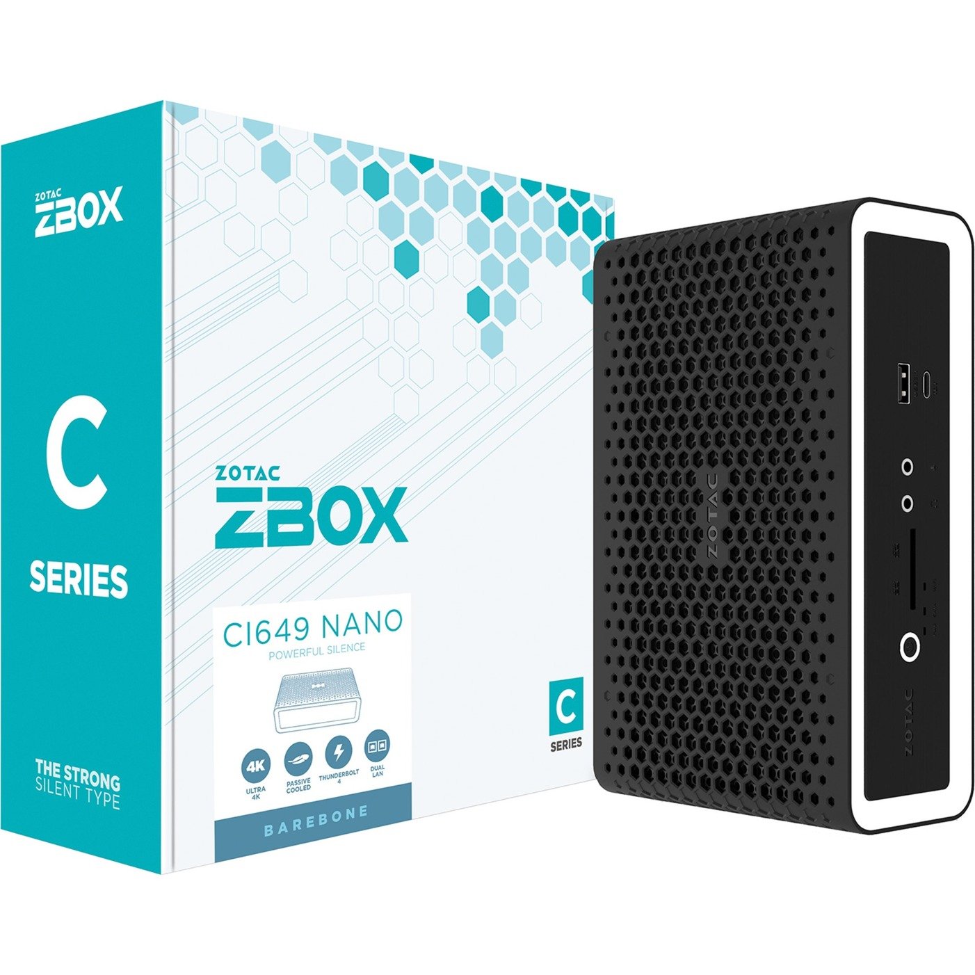 ZOTAC ZBOX CI649 nano Negro