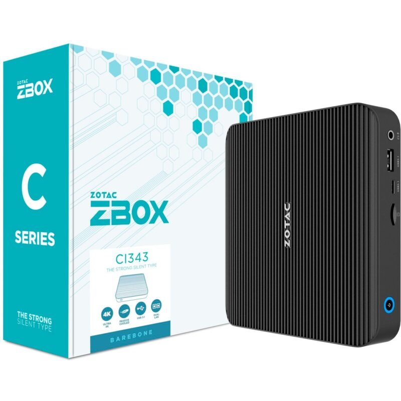 ZOTAC ZBOX edge CI343 Negro
