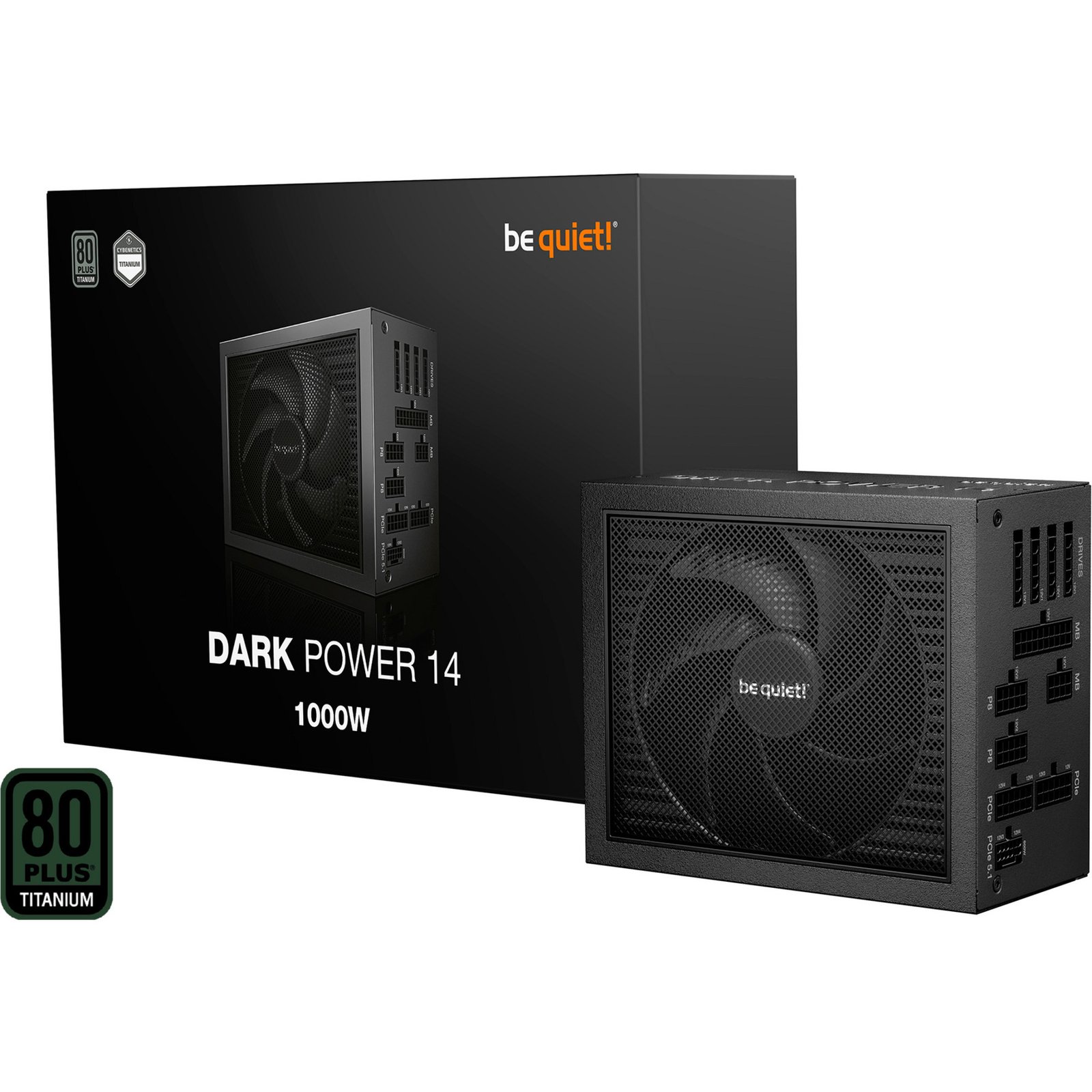 be quiet! DARK POWER 14 1000W Negro