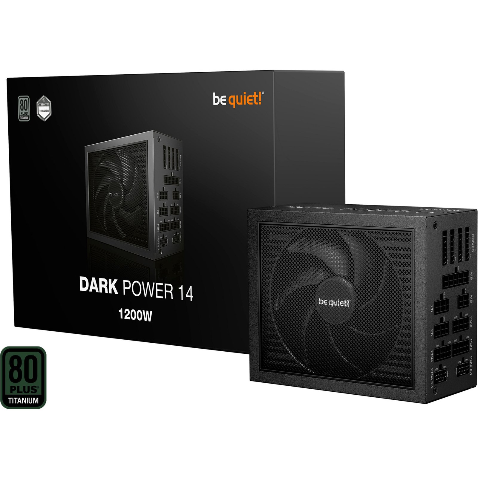 be quiet! DARK POWER 14 1200W Negro