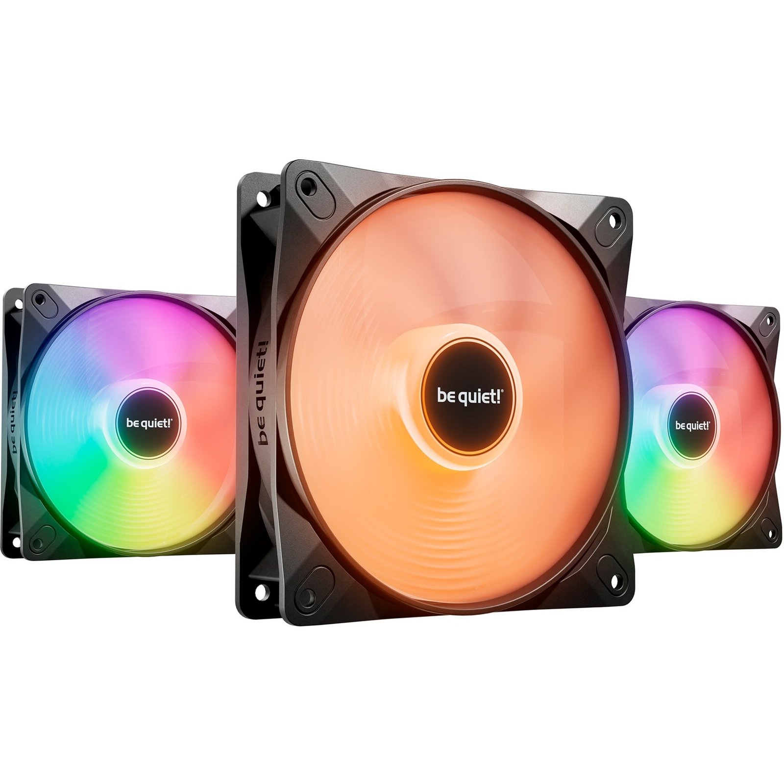 be quiet! Light Wings LX 120mm PWM Triple Pack Negro