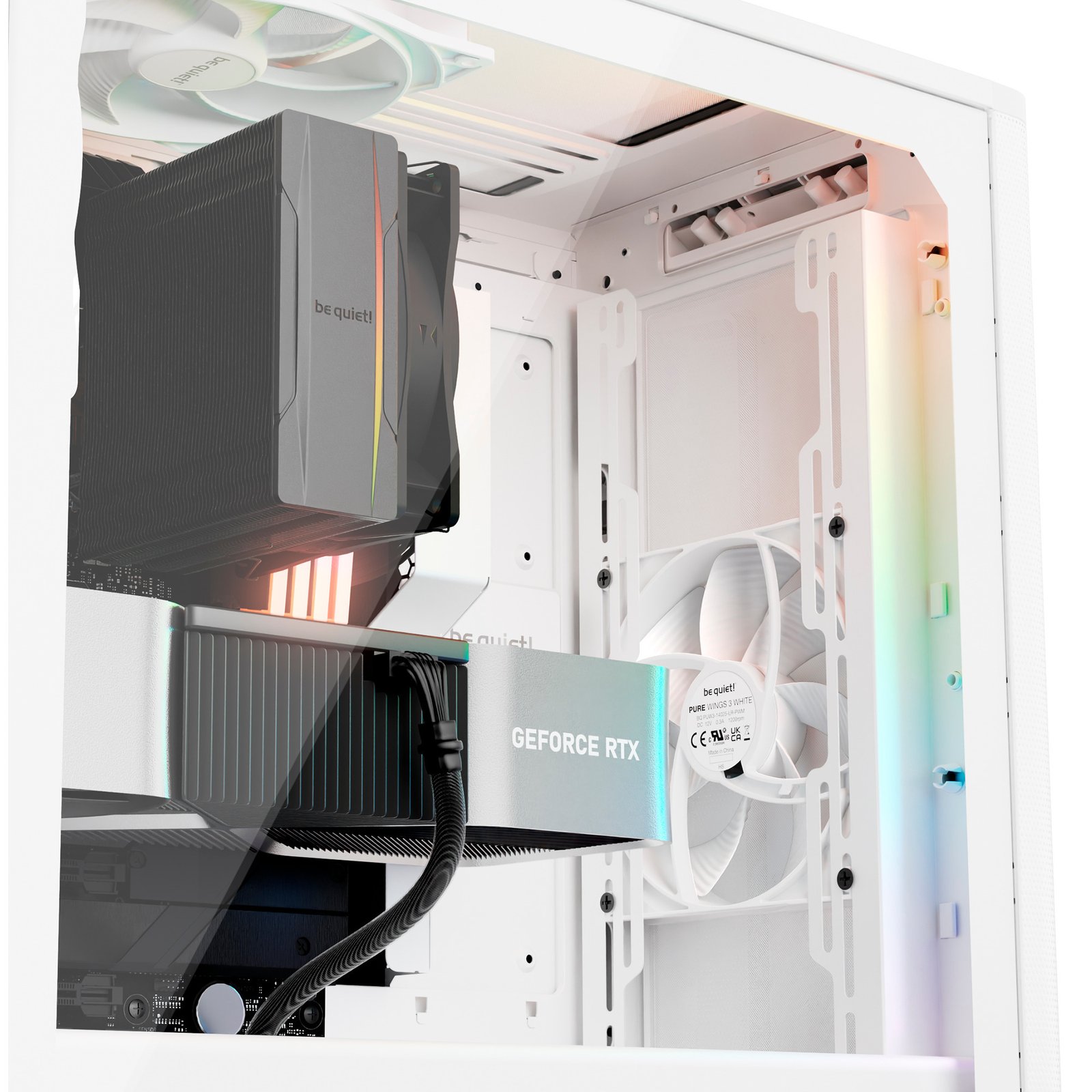 be quiet! PURE BASE 501 DX Blanco - Imagen 4